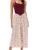 LE BOP LE BOP Alix Paisley Dress Burgundy Paisely - 1