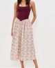 LE BOP LE BOP Alix Paisley Dress Burgundy Paisely - 2