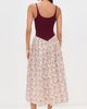 LE BOP LE BOP Alix Paisley Dress Burgundy Paisely - 3