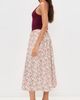 LE BOP LE BOP Alix Paisley Dress Burgundy Paisely - 4