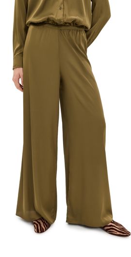 LE BOP LE BOP Aliza Wide Leg Pants Olive