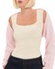 LE BOP LE BOP Amelia Convertible Scarf Shrug Pink - 1