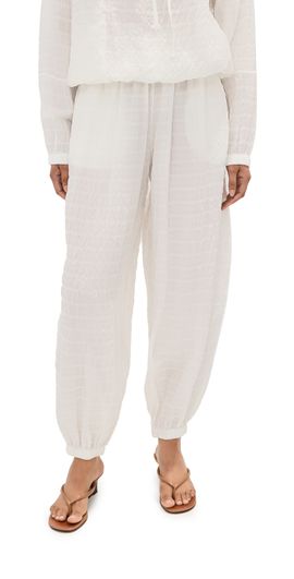 LE BOP LE BOP Andi Oversized Balloon Pants White