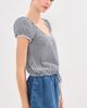 LE BOP LE BOP Babydoll Blouse Black Gingham - 4