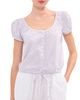 LE BOP LE BOP Babydoll Blouse Lilac Gingham - 1