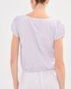 LE BOP LE BOP Babydoll Blouse Lilac Gingham - 3