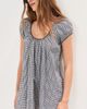LE BOP LE BOP Babydoll Mini Dress Black/White Gingham - 2