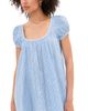 LE BOP LE BOP Babydoll Mini Dress Sky/White Gingham - 1