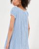 LE BOP LE BOP Babydoll Mini Dress Sky/White Gingham - 3