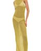 LE BOP LE BOP Biarritz Maxi Dress Warm Olive - 1