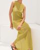 LE BOP LE BOP Biarritz Maxi Dress Warm Olive - 5