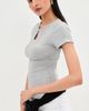 LE BOP LE BOP Bisou Top Heather Grey - 4