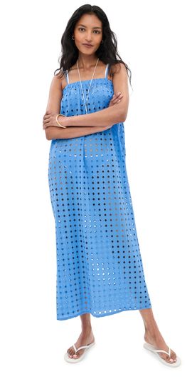 LE BOP LE BOP Camille Maxi Dress Marina Blue