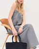 LE BOP LE BOP Camille Maxi Dress Navy Check - 2