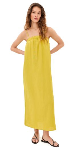 LE BOP LE BOP Camille Maxi Dress Warm Olive