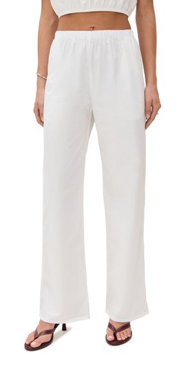 LE BOP LE BOP Camille Pull On Pants White