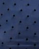 LE BOP LE BOP Carrie Tank Top Navy Flocked Polka Dot - 6