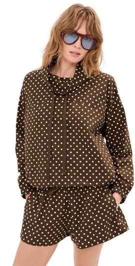 LE BOP LE BOP Carson Anorak Brown/White