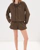 LE BOP LE BOP Carson Anorak Brown/White - 5