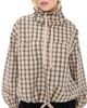 LE BOP LE BOP Carson Anorak Khaki Check - 1