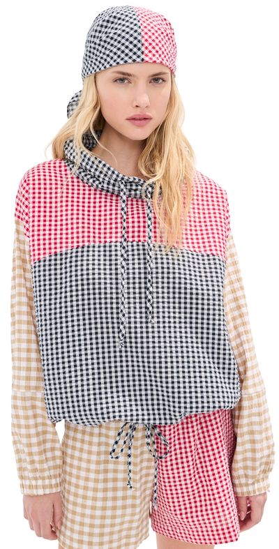 LE BOP LE BOP Carson Anorak Multi Check