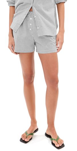 LE BOP LE BOP Cecilia Shorts Black Check