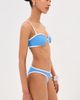 LE BOP LE BOP Colorblock Bikini Top Marina/White - 4