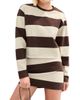 LE BOP LE BOP Danica Crop Top Chocolate/Beige - 1
