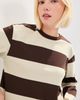 LE BOP LE BOP Danica Crop Top Chocolate/Beige - 6