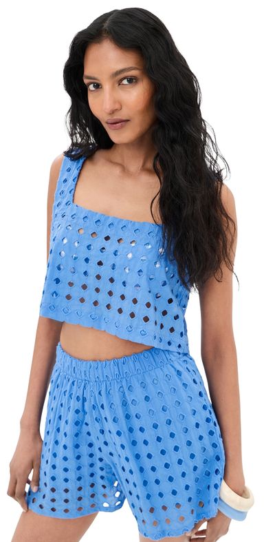 LE BOP LE BOP Desiree Tank Marina Blue