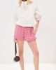 LE BOP LE BOP Donda Shorts Red Check - 2
