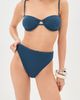 LE BOP LE BOP Elise High Waisted Bikini Bottoms Dark Denim - 2