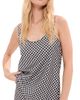 LE BOP LE BOP Esmes Tank Black/White Houndstooth - 1
