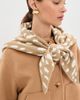 LE BOP LE BOP Fawn Triangle Scarf Camel Fawn One - 3
