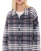 LE BOP LE BOP Faye Shacket Navy Plaid - 1