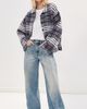 LE BOP LE BOP Faye Shacket Navy Plaid - 5