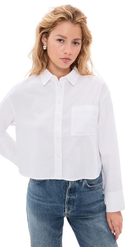 LE BOP LE BOP Felicity Button Down White Oxford