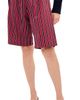 LE BOP LE BOP Frances Bermuda Shorts Red/Navy Stripe - 1