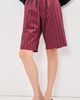 LE BOP LE BOP Frances Bermuda Shorts Red/Navy Stripe - 2