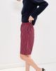 LE BOP LE BOP Frances Bermuda Shorts Red/Navy Stripe - 4