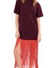 LE BOP LE BOP Fringe Nico Dress Elderberry/Red - 1