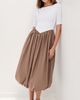 LE BOP LE BOP Gracie Dress Off White Rib/Latte - 5