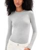 LE BOP LE BOP Hannah Thong Bodysuit Heather Grey - 1