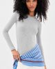 LE BOP LE BOP Hannah Thong Bodysuit Heather Grey - 2