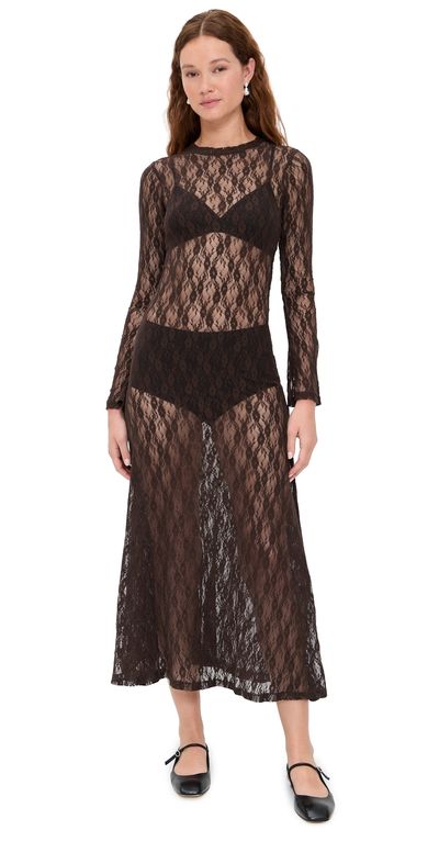 LE BOP LE BOP Hattie Dress Brown