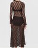 LE BOP LE BOP Hattie Dress Brown - 3