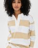 LE BOP LE BOP Hayley Polo Shirt Navy/Ivory S - 2