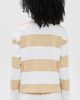 LE BOP LE BOP Hayley Polo Shirt Navy/Ivory S - 3