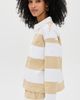 LE BOP LE BOP Hayley Polo Shirt Navy/Ivory S - 4
