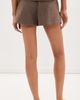 LE BOP LE BOP Hayley Shorts Chocolate/Heather Grey - 3
